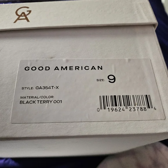 Good American Black Terry Style. - Picture 4 of 5